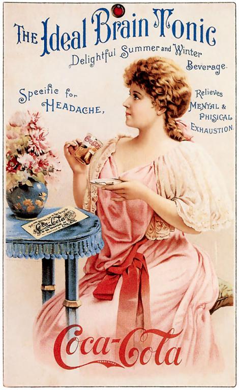 coca cola ideal brain tonic 1890s