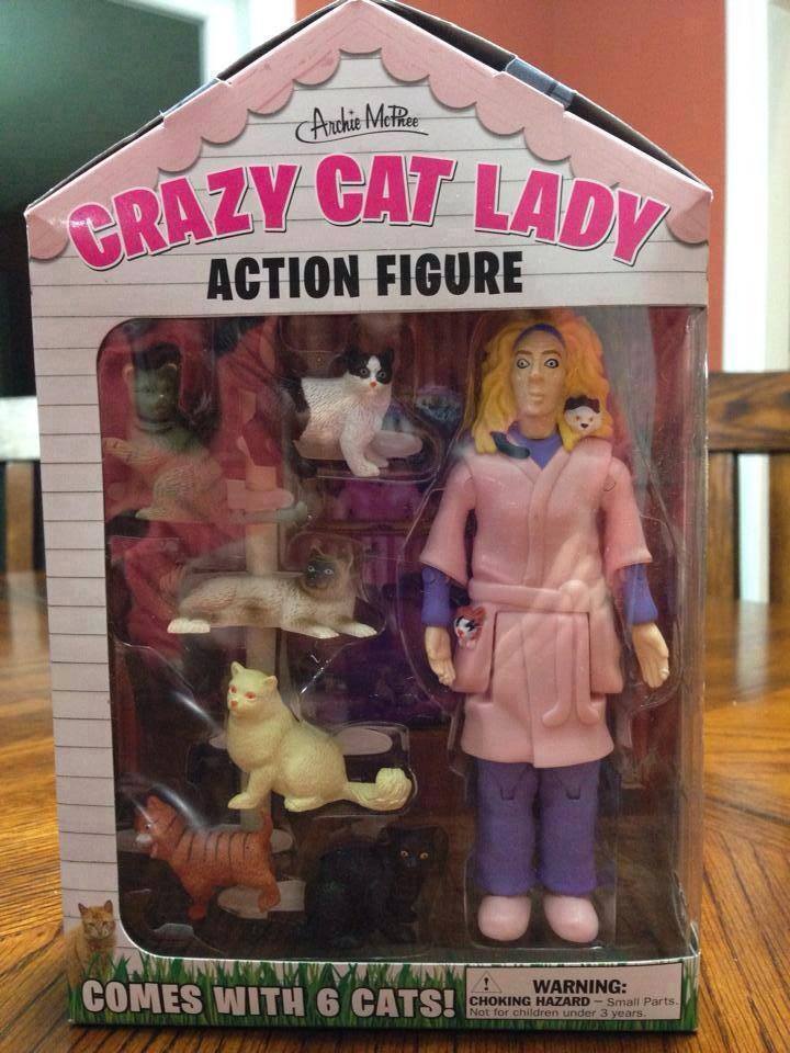 crazy cat lady