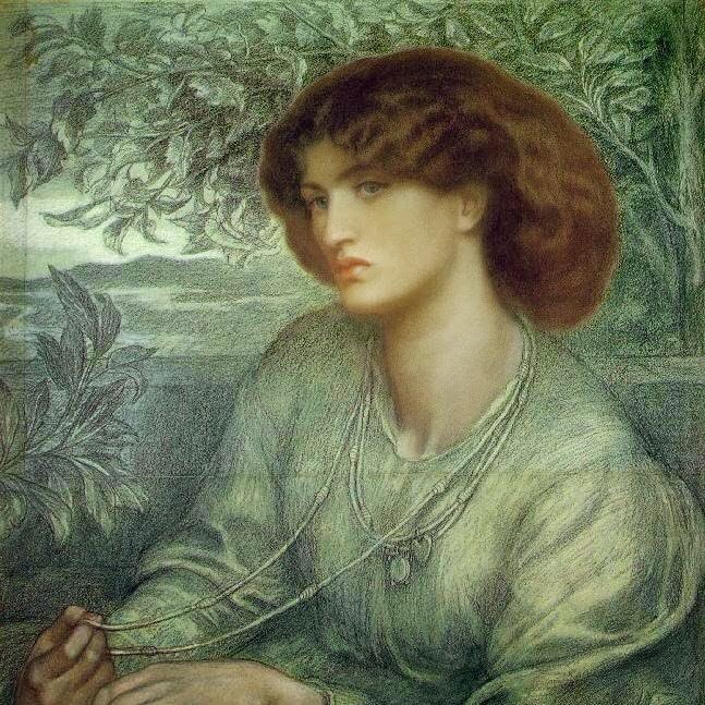 d.g. rossetti la donna de la finestra 1870