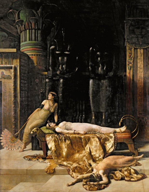 death of cleopatra john collier.jpg