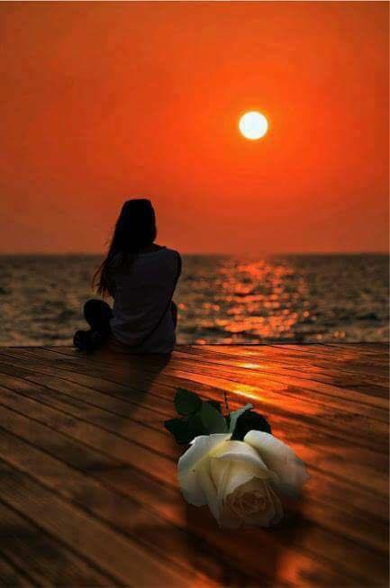 evening good night sunset dock