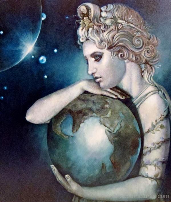 Gaia Earth Goddess fj202