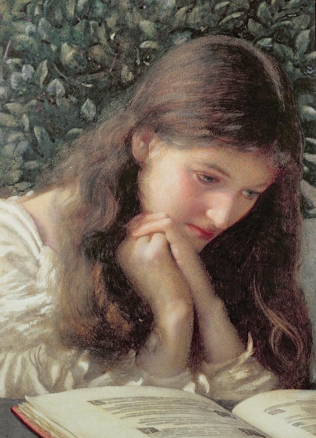 idle tears edward robert hughes 1851 1941