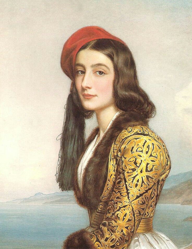 joseph karl stieler katharina botzaris 1841