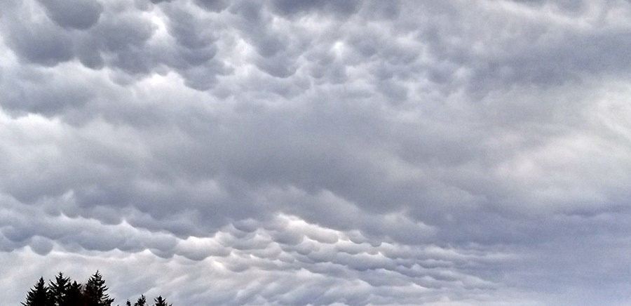 Just some cloud formations that caught my eye.  They were gone pretty quick because of the wind that came up.