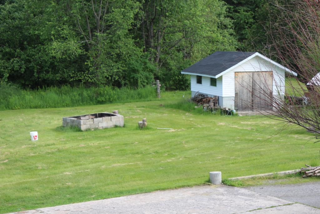 Looking towards Shed