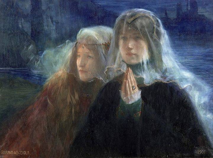 lucien victor guirand de schevola the veiled women 1901