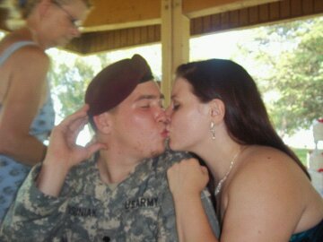 My daughter and her now husband
