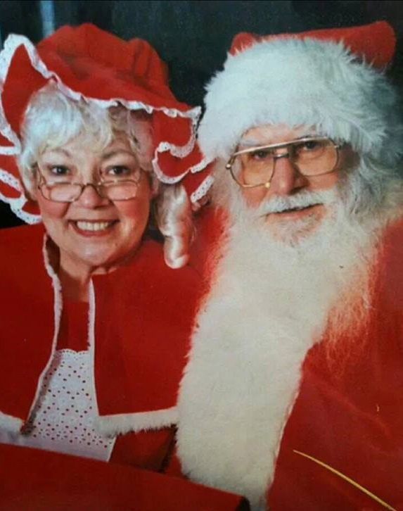 My parents were Mr and Mrs Claus for nine years (until Dad had a stroke).