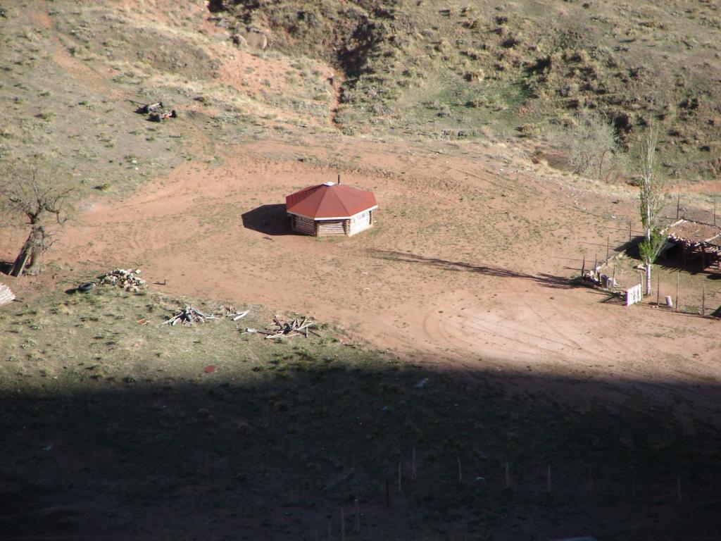 Navajo Hogan in the bottom of Canyon De Chelly