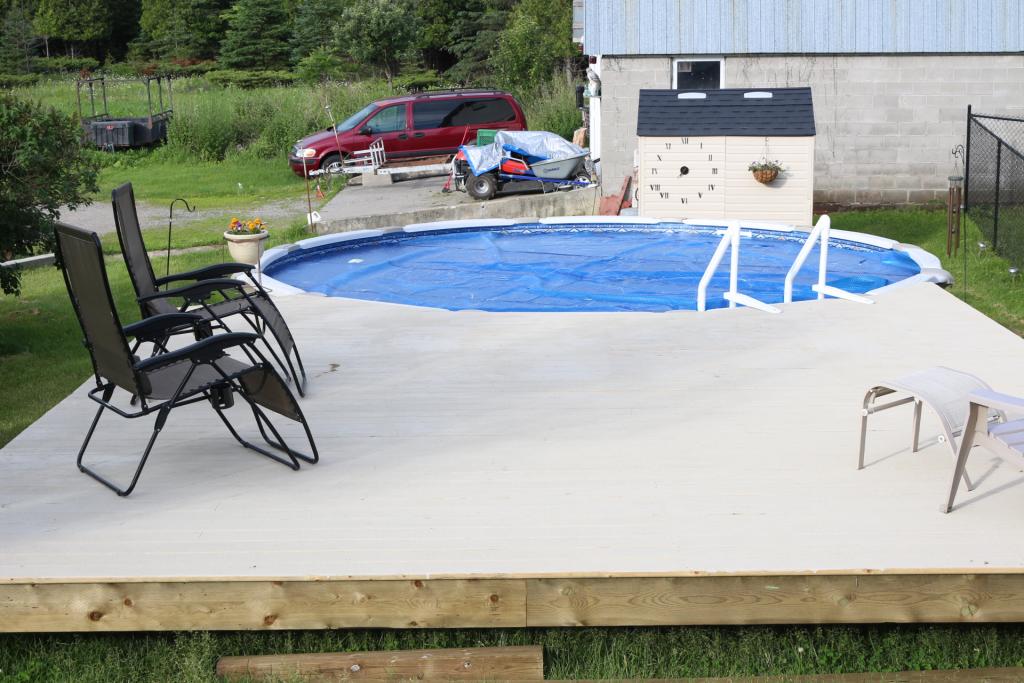 New pool &amp; deck