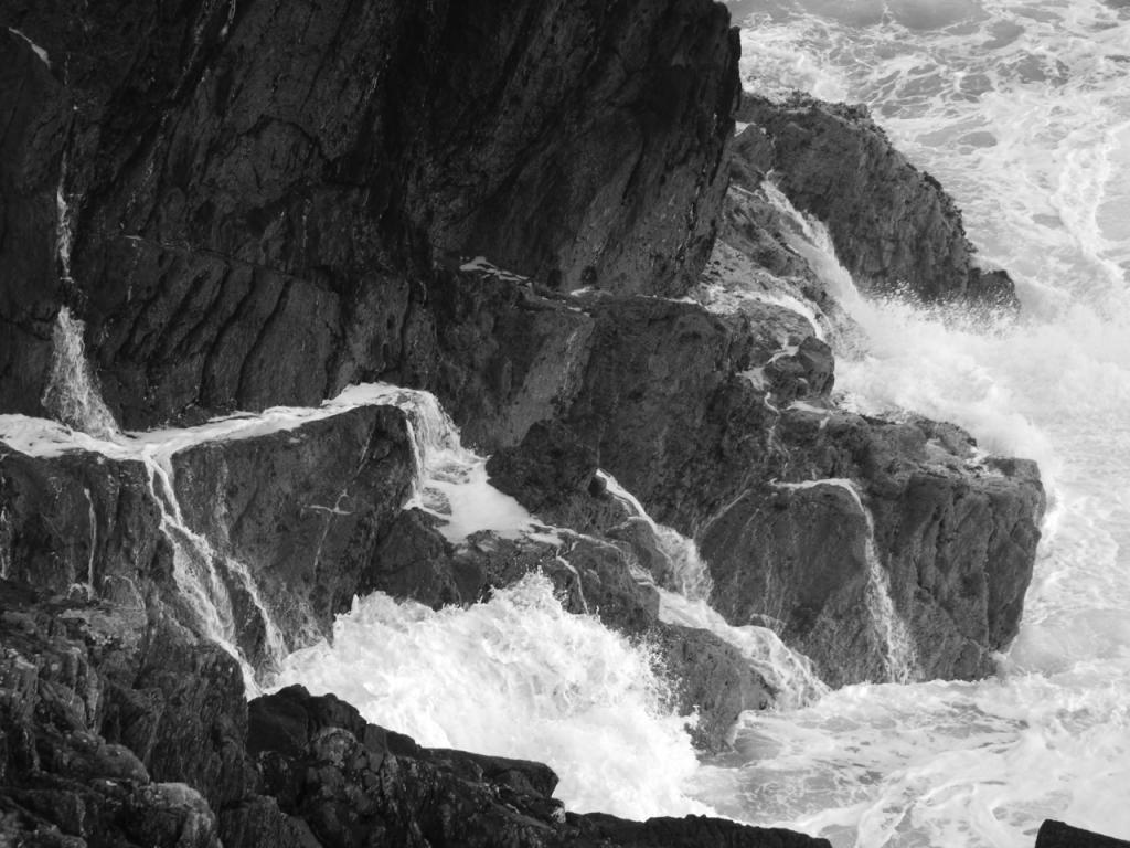 Newquay surf, B&amp;W