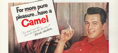 Rock Hudson for Camel Cigarettes