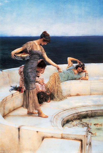 silver favorites lawrence alma tadema