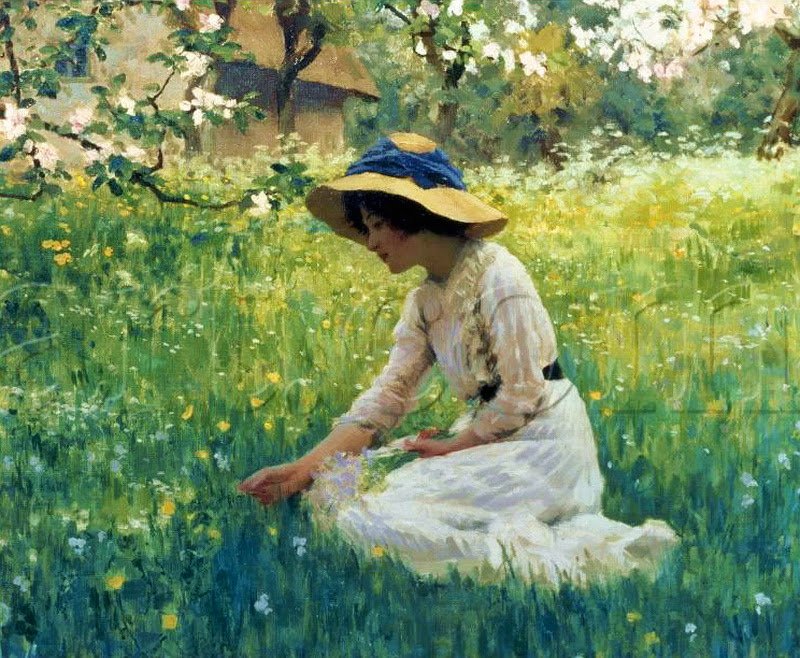spring flowers arthur hacker
