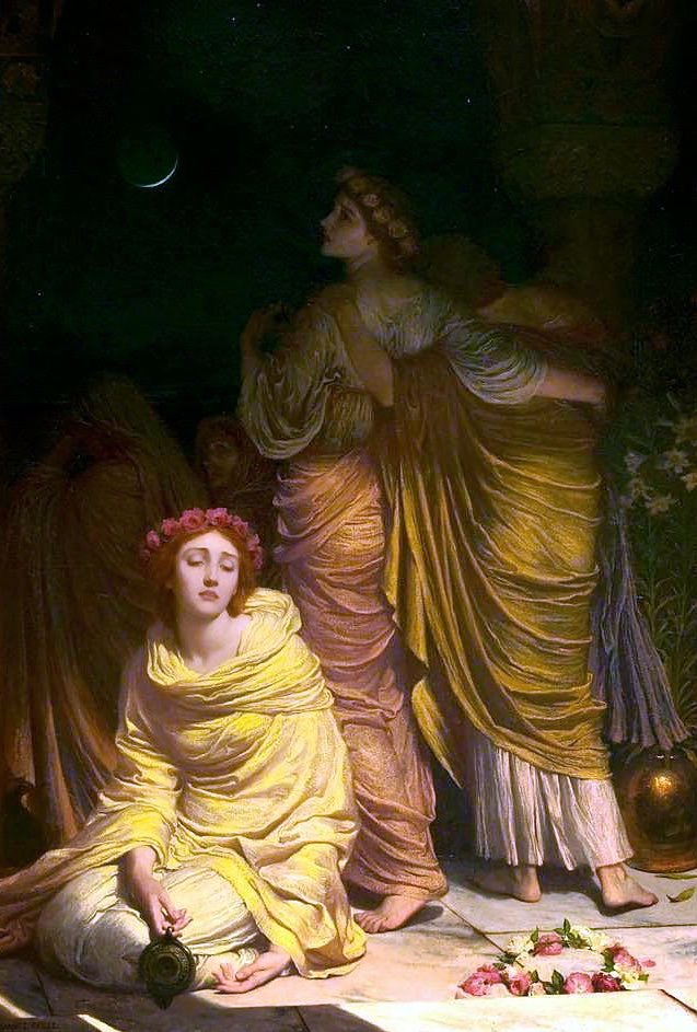 the foolish virgins frank dicksee