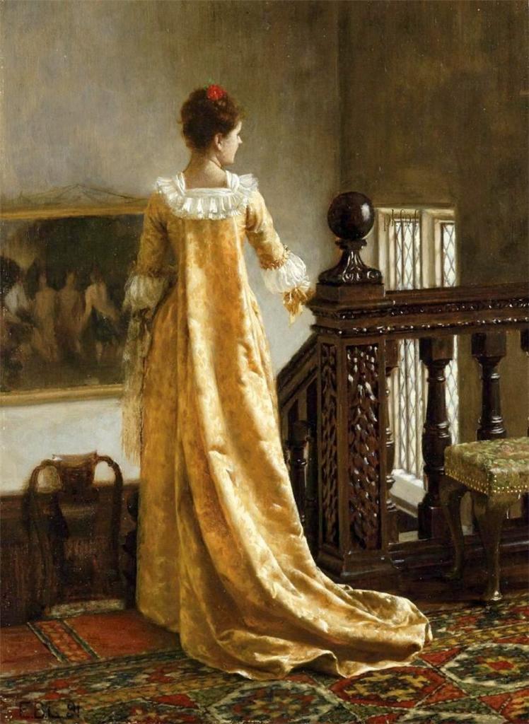 the golden train edmund blair leighton