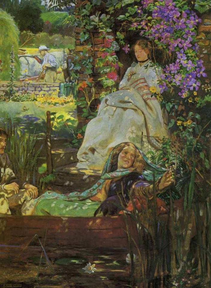 truly the light is sweet joh byam liston shaw 1901 oil on panel
