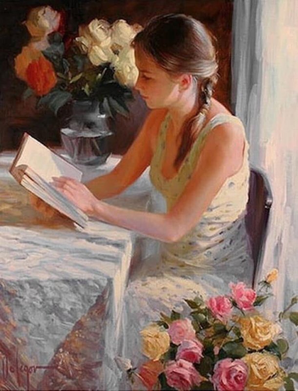 vlad volegov girl reading a book contemp.jpg