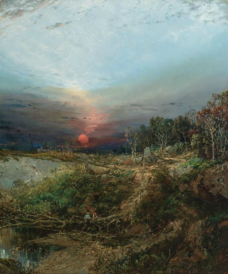 william louis sontag sunset 1822   1900